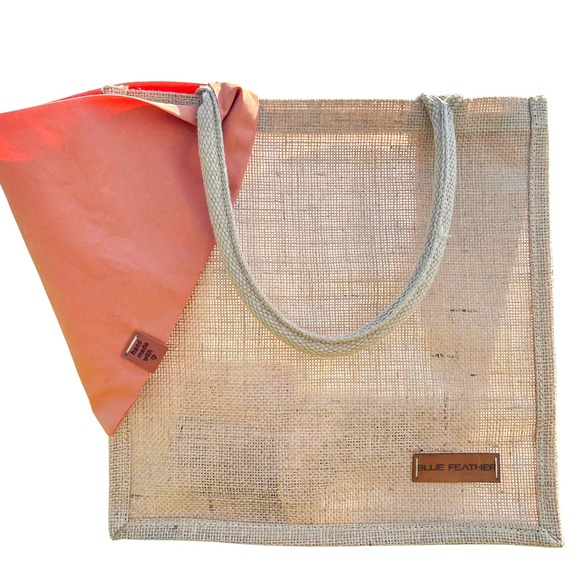 Medium YUTE Bag with Chic Cotton Handles - Effortless Style on the Go! - Picture 3 of 6